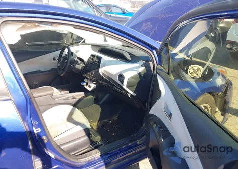 2016 Toyota Prius Two из США, поврежденный, VIN JTDKBRFU2G3526625